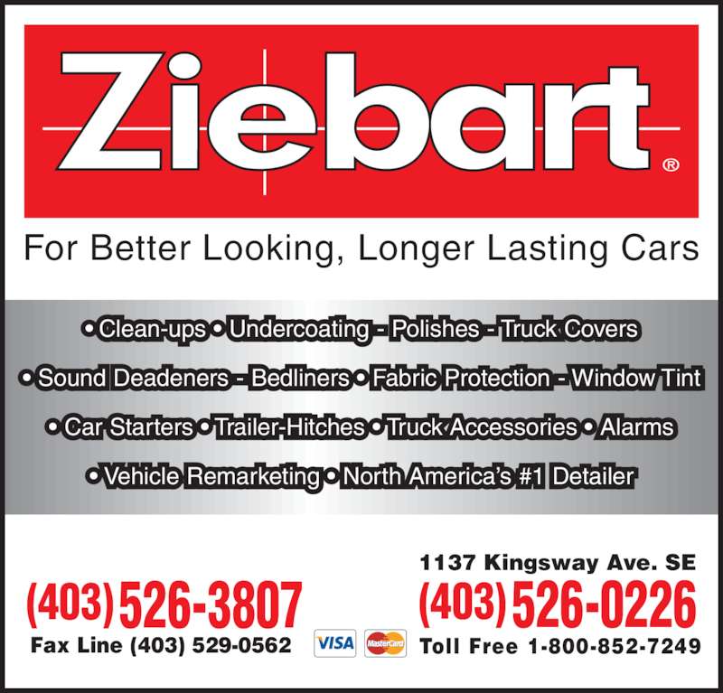 Ziebart Opening Hours 1137 Kingsway Ave SE, Medicine Hat, AB