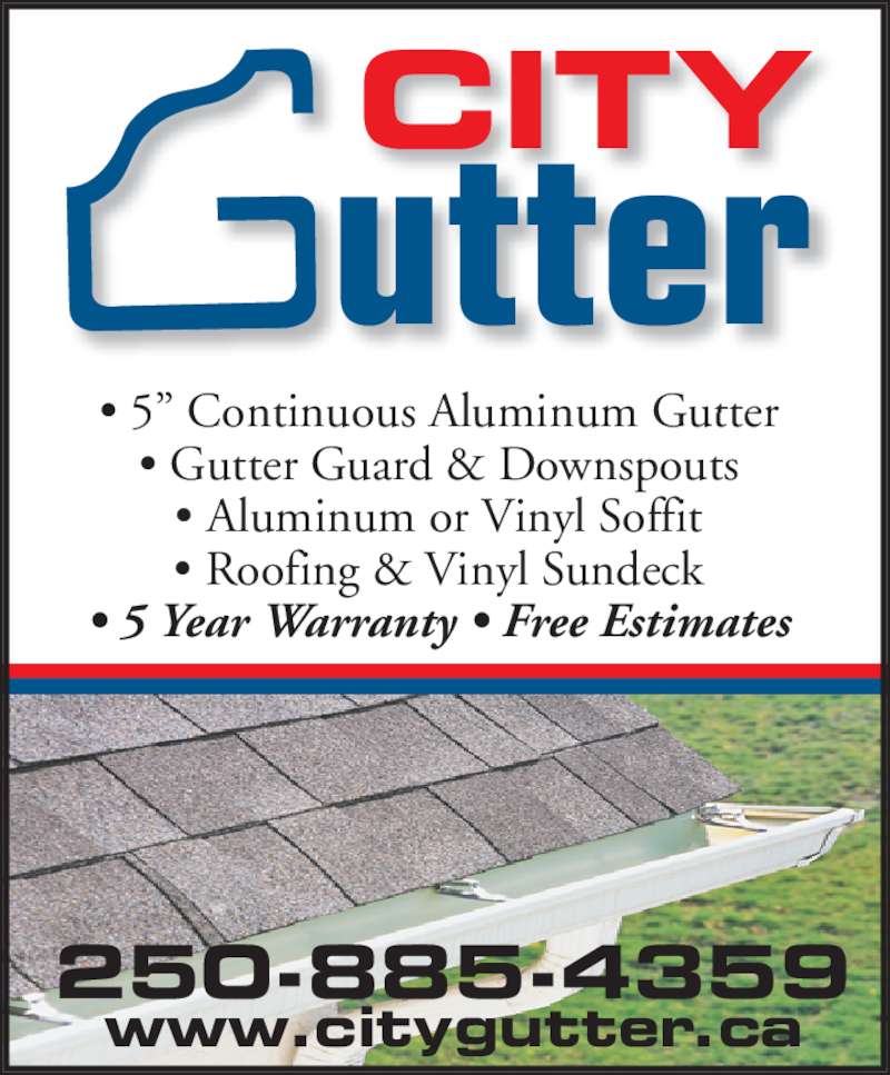 City Gutter Victoria, BC 728 Belton Ave Canpages