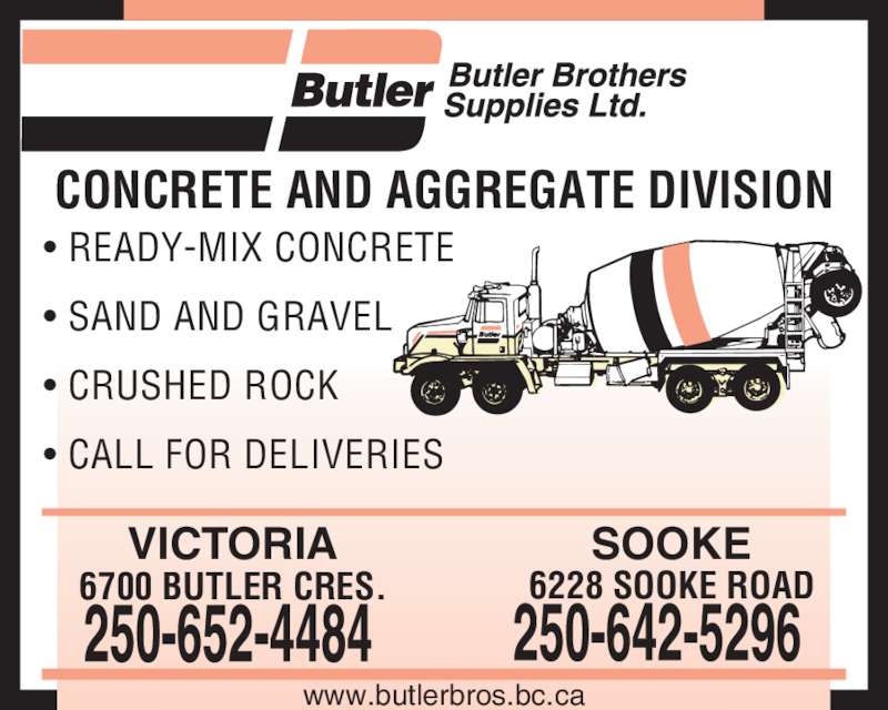 Butler Brothers Supplies Ltd 6700 Butler Crescent, Saanichton, BC