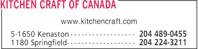 Kitchen Kraft Of Canada kitchen craft of canada 1180 springfield rd winnipeg mb Kitchen Kraft Of Canada kitchen craft of canada 1180 springfield rd winnipeg mb