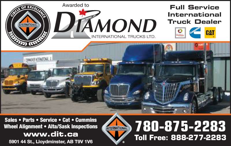 Diamond International Trucks (Lloydminster) Ltd Opening Hours 5901