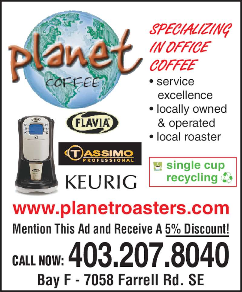 Coffee Company Ltd Opening Hours 7058 Farrell Rd SE, Calgary, AB