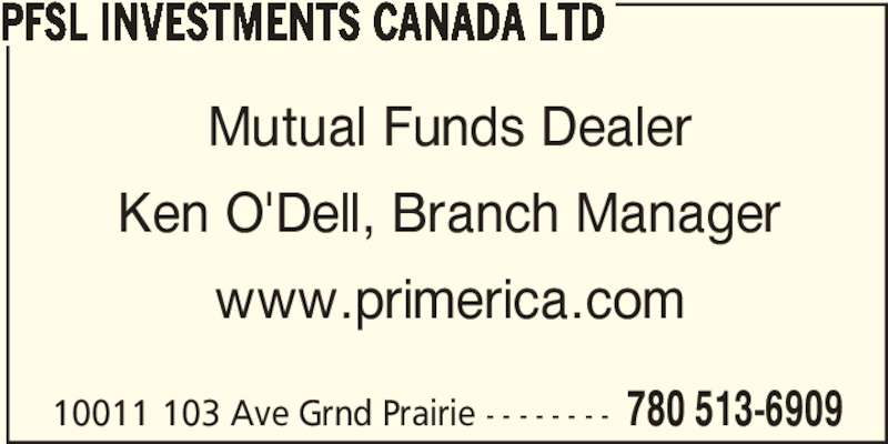 Primerica Financial Services Grande Prairie, AB 10011