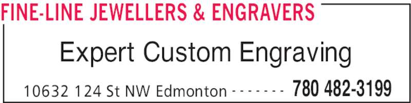 Fine-Line Jewellers &amp; Engravers - Edmonton, AB - 10632 124 ...