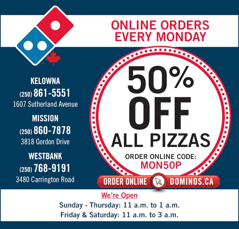 dominos hours portland oregon