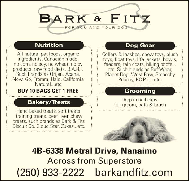 Bark And Fitz Dog Food Brands Bark And Fitz Dog Food Brands