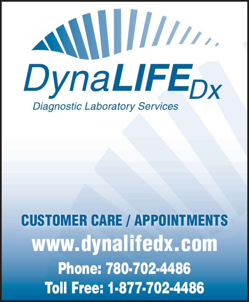 Dynalife DX Diagnostic Laboratory Services 20010150 102 St NW