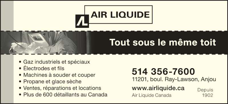 Coupons air liquide