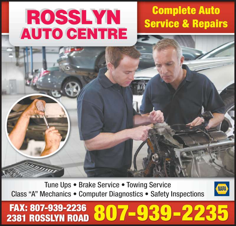 Rosslyn Auto Centre Opening Hours 2381 Rosslyn Rd, Thunder Bay, ON