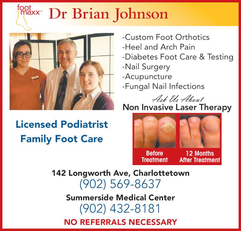 Dr Brian Johnson 142 Longworth Ave, Charlottetown, PE