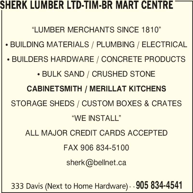 Colborne Home Hardware Colborne Home Hardware