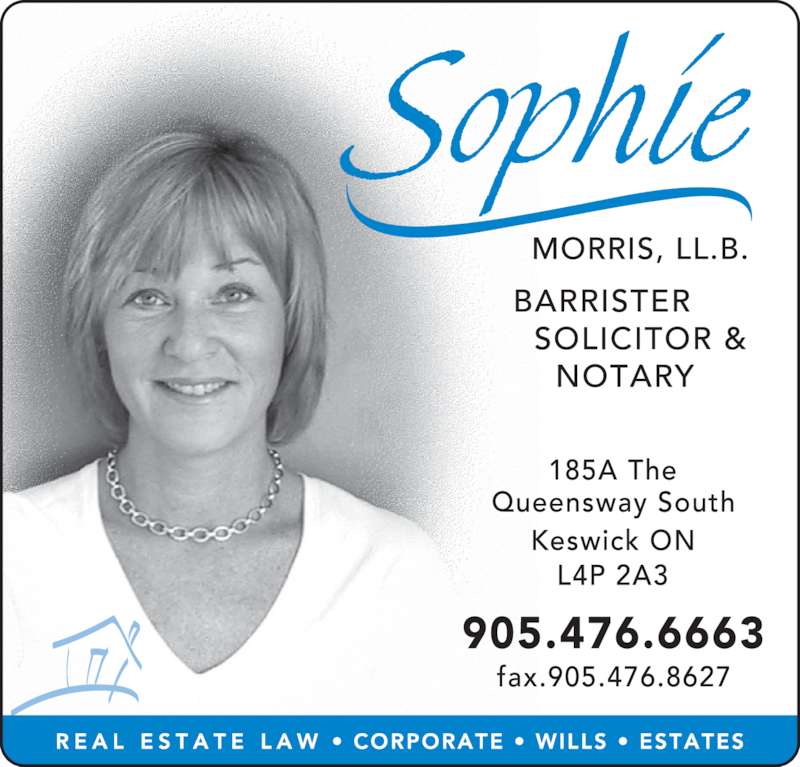 Morris Sophie 185A The Queensway S, Keswick, ON