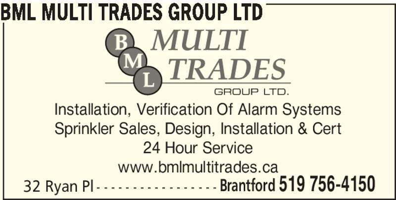 Bml Group Ltd Bml Group Ltd
