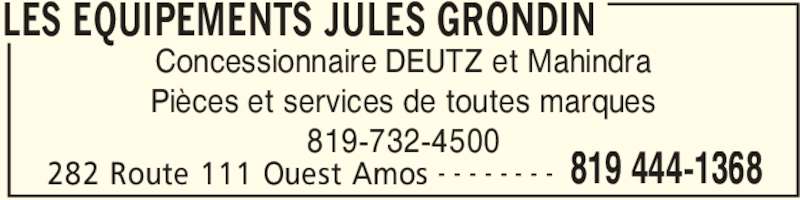 Grondins coupons