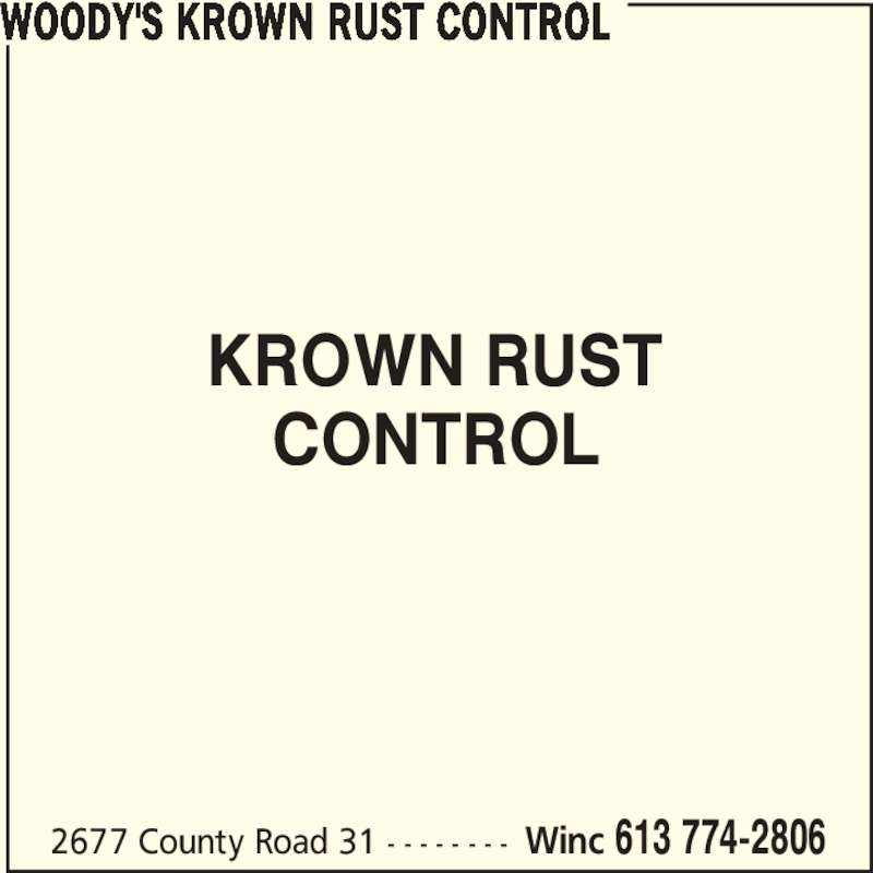 Krown rustproofing coupons ottawa