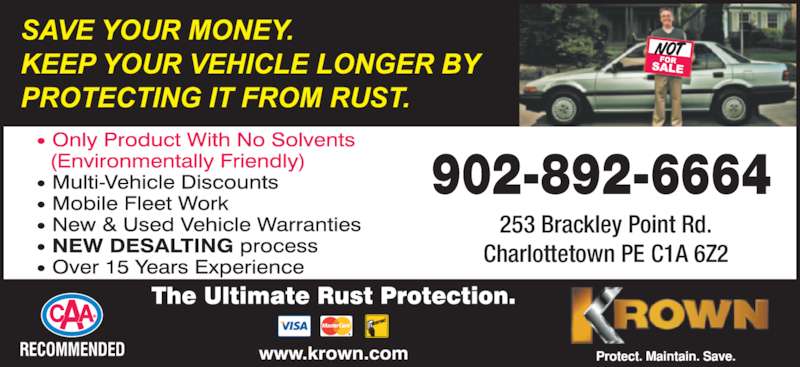 Krown rustproofing coupons ottawa