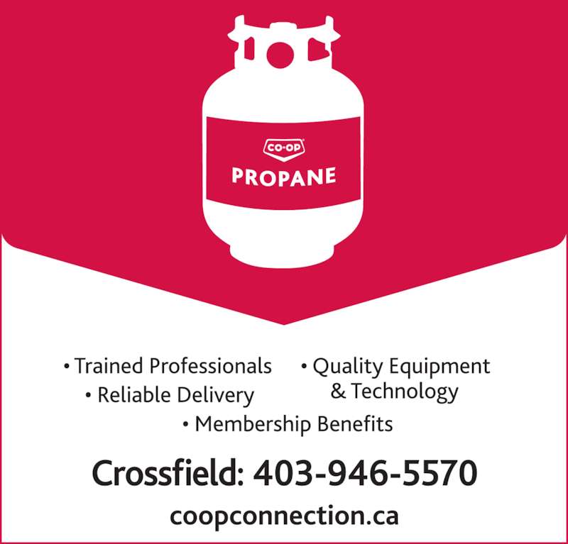 Coop Propane 1309 Laut Ave, Crossfield, AB