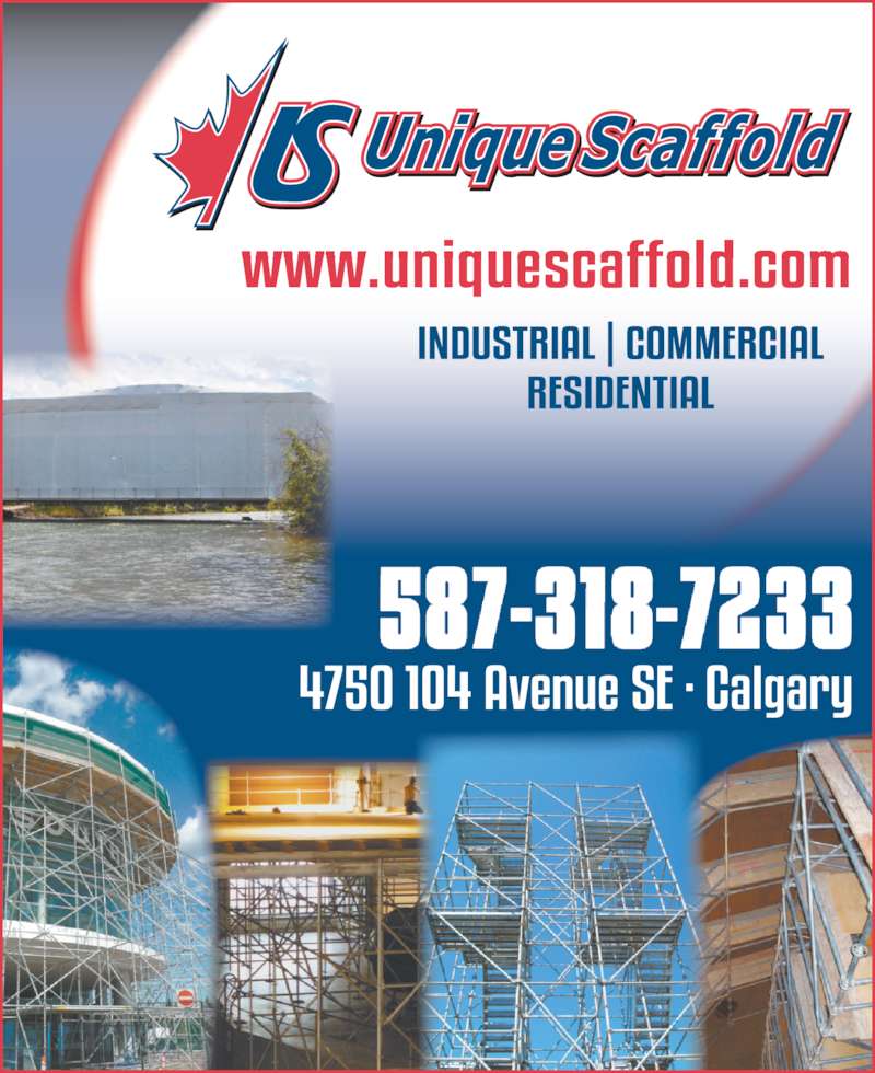 Unique Scaffold Inc Calgary, AB 4750 104 Ave SE Canpages