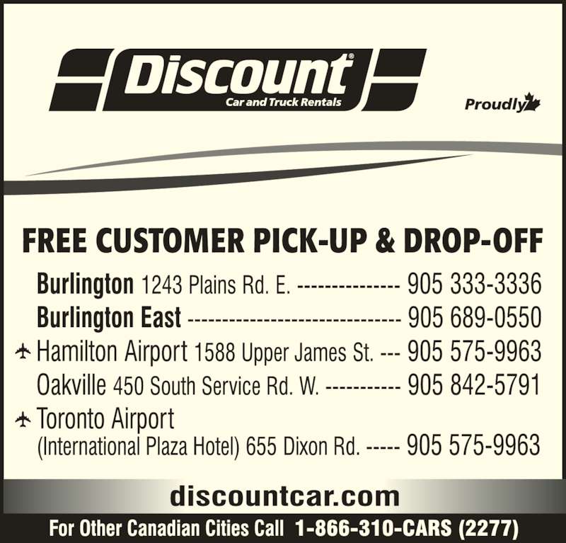 Discount Car And Truck Rental Toronto Airport Discount Car And Truck Rental Toronto Airport