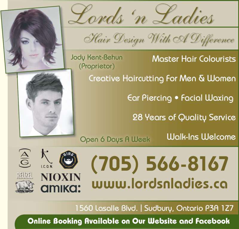 Lords N Ladies Hair Design Sudbury Lords N Ladies Hair Design Sudbury