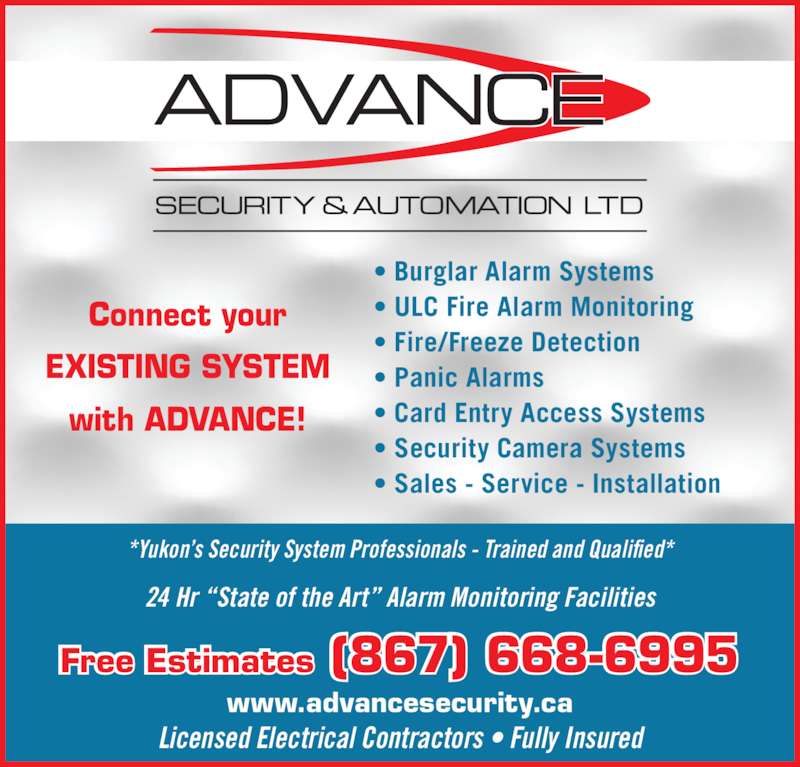 Advance Security&Automation Opening Hours 201105 Titanium Way