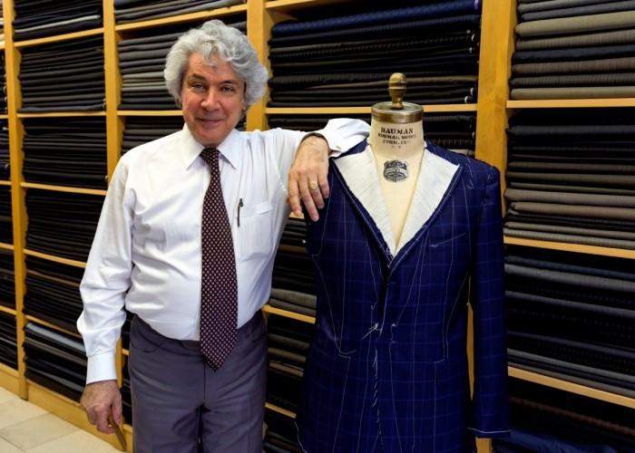 Spiros Hatzantonis is the owner of Spiros Tailors.