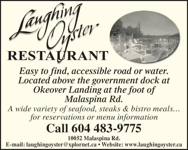 Laughing Oyster Restaurant Powell River Bc Laughing Oyster Restaurant Powell River Bc