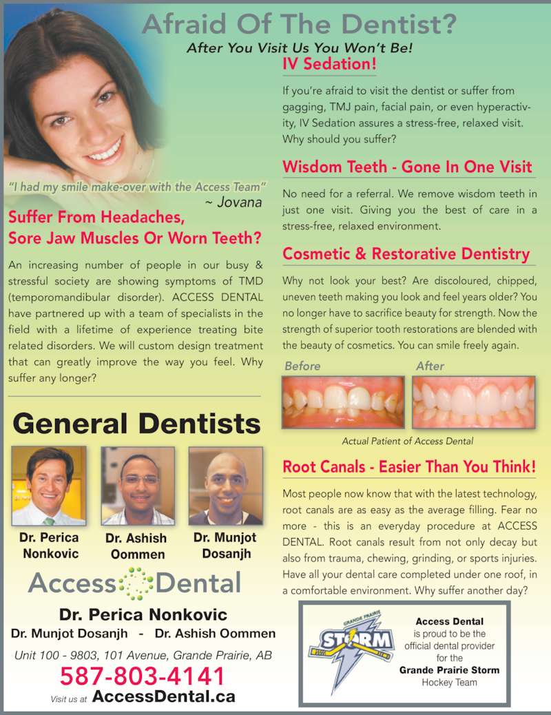 Access Dental 1009803 101 Ave, Grande Prairie, AB
