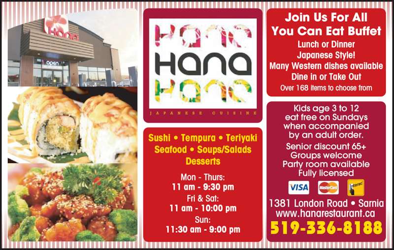 Sarnia casino restaurant hours