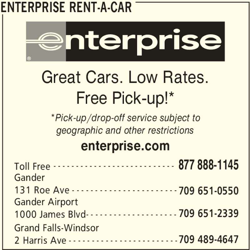 Enterprise Rent A Car Mississauga Airport Enterprise Rent A Car Mississauga Airport