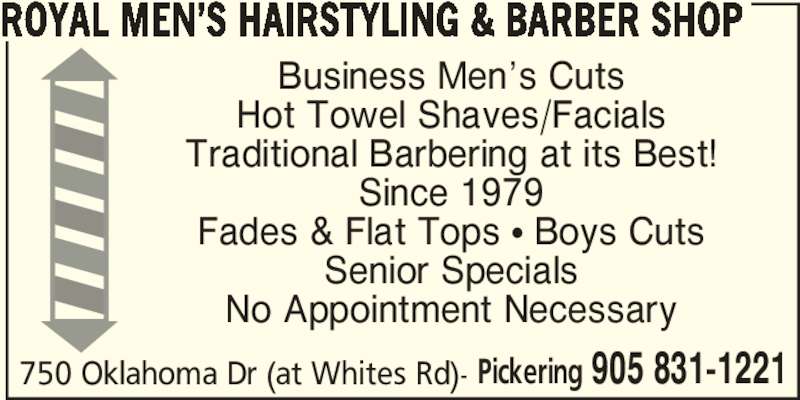 Royal Men s Hairstyling Barber Shop Pickering ON 10A 750  royal-men-s-hairstyling-barber-shop-pickering-on-10a-750