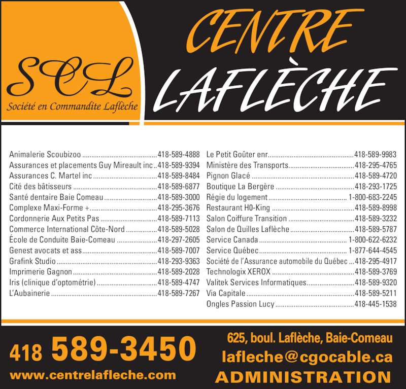 Centre Commercial Laflèche 625 Boulevard Laflèche, QC