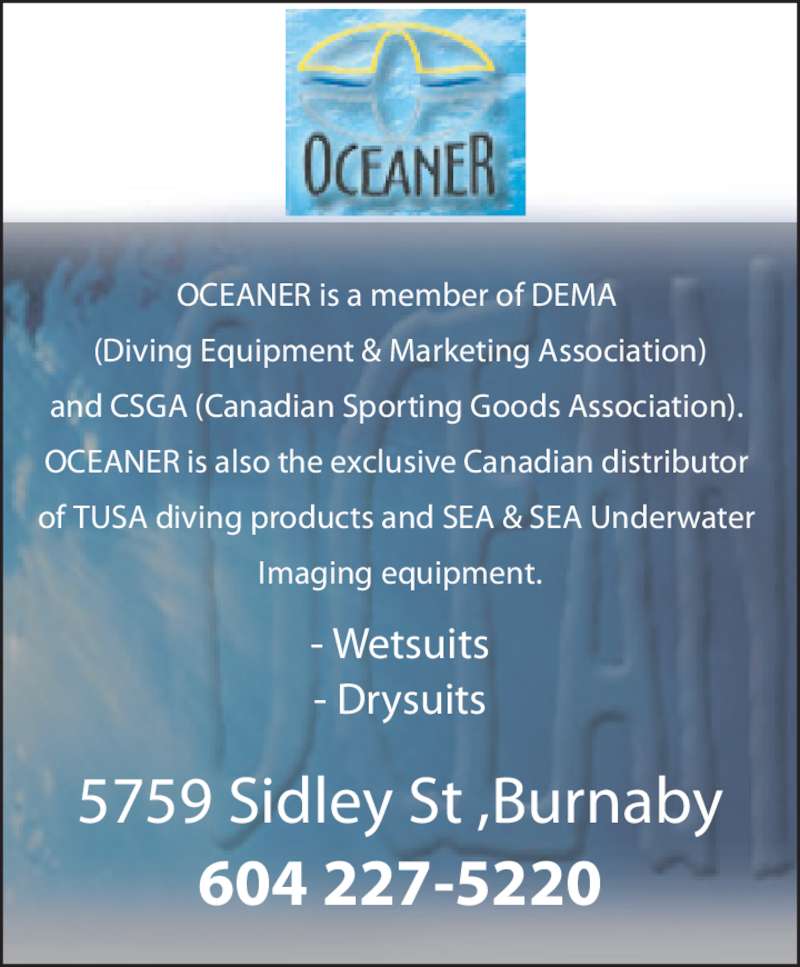 Oceaner Sporting Goods Canada Inc Opening Hours 5759 Sidley St