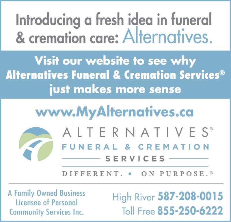 Alternatives Funeral & Cremation Services Opening Hours 12 East