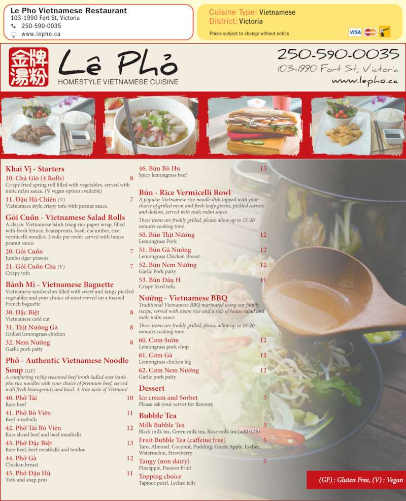 Vietnamese Restaurant Victoria Montreal Vietnamese Restaurant Victoria Montreal