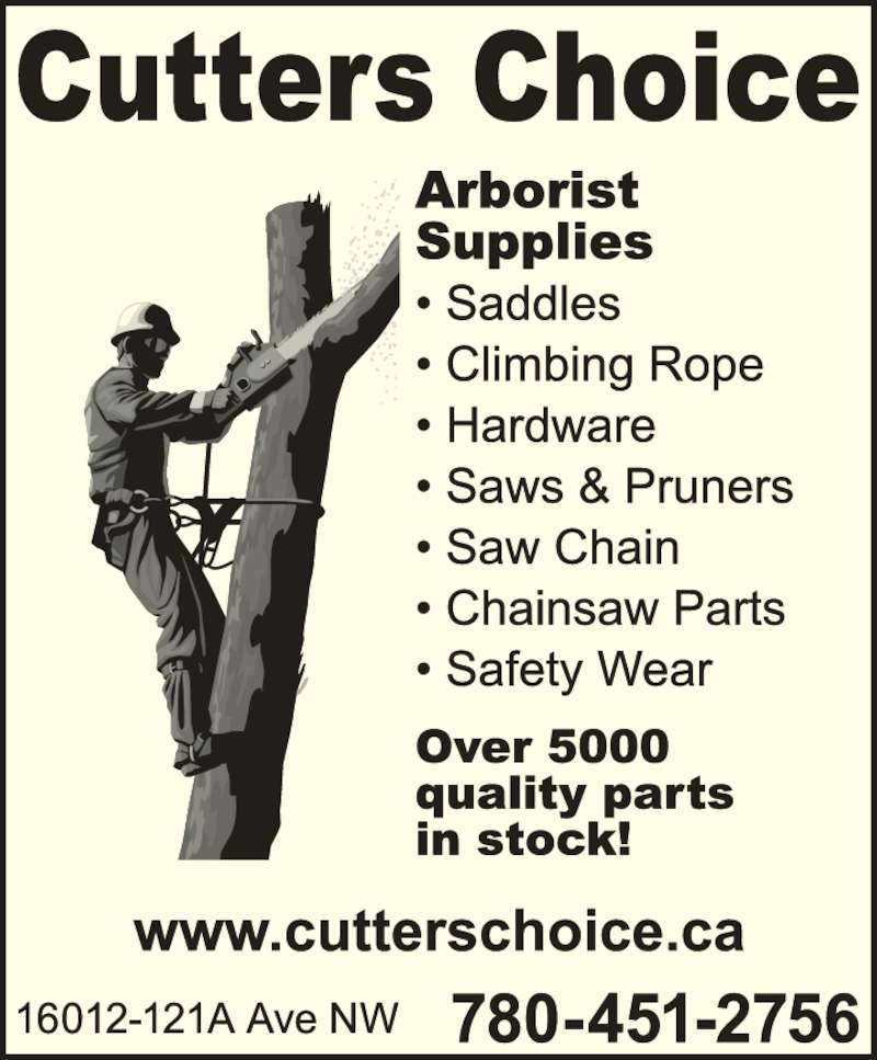 Cutters Choice Inc Opening Hours 16012 121A Ave NW, Edmonton, AB