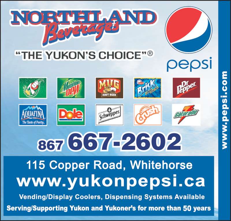 Northland Beverages Opening Hours 115 Copper Rd, Whitehorse, YT