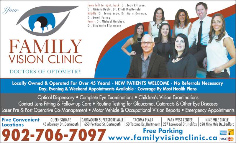 Family Vision Clinic - Tacoma Plaza Canpages
