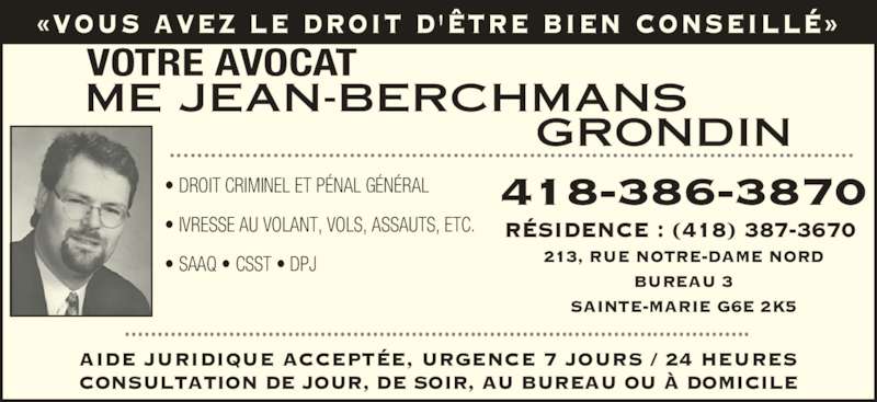 Grondins coupons