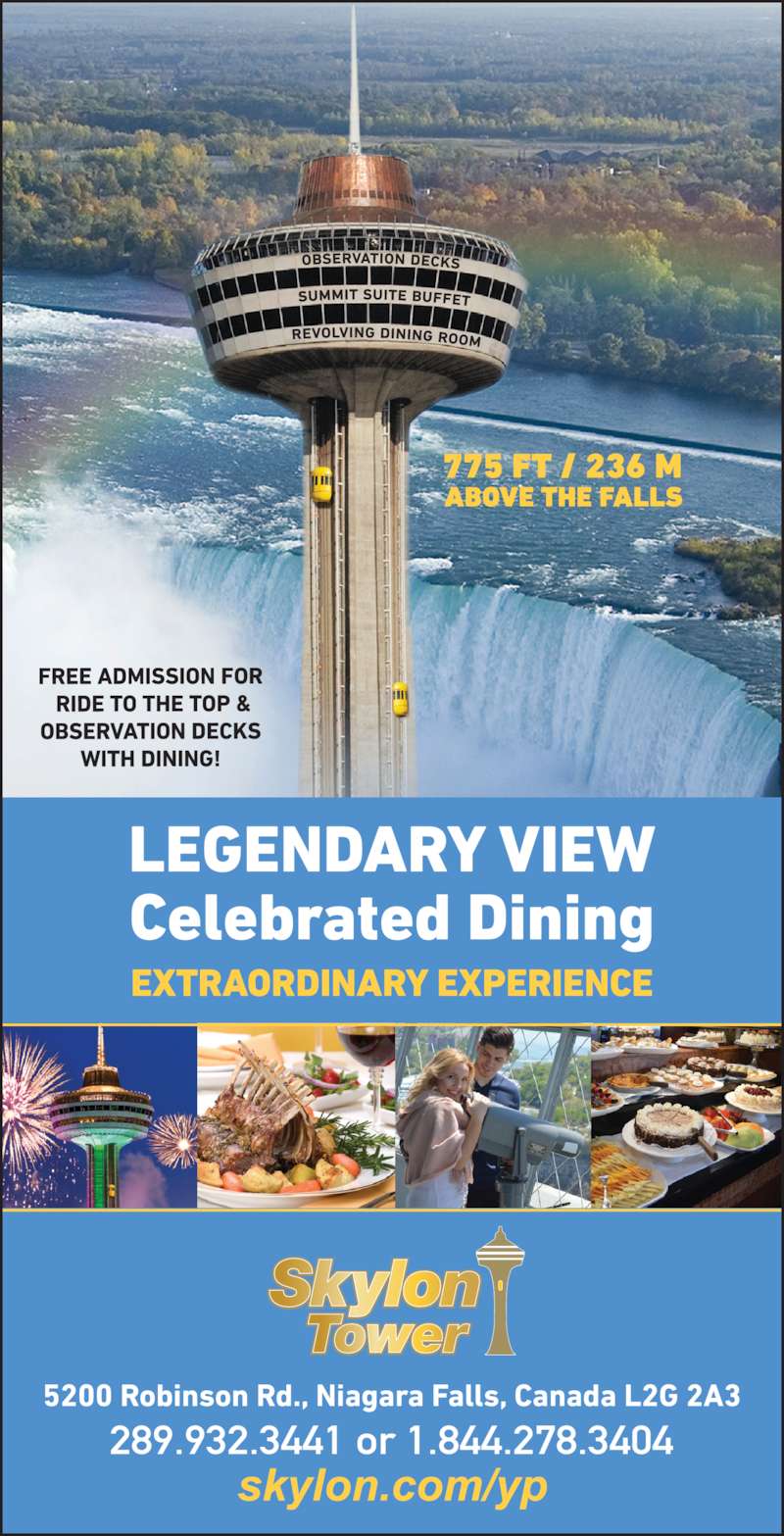 skylon tower - menu, hours & prices - 5200 robinson st, niagara skylon tower - menu, hours & prices - 5200 robinson st, niagara