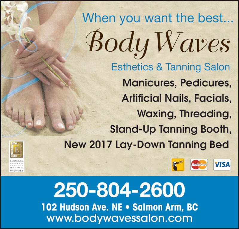 Body Waves Esthetic Salon - Salmon Arm, BC - 102 Hudson ...