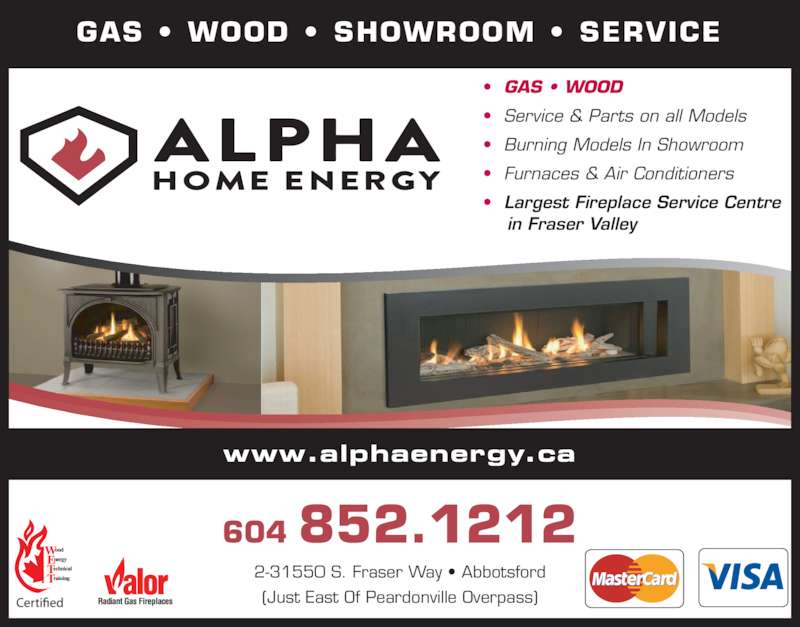 Alpha Home Energy Centre Ltd Opening Hours 231550 South Fraser Way