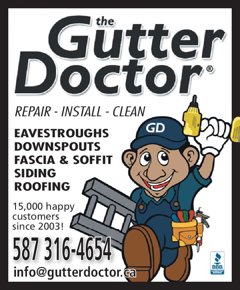 Gutter Doctor Opening Hours 3054625 Varsity Dr NW, Calgary, AB