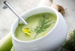 A tasty veggie soup to welcome spring
