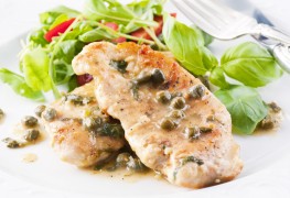 Learn to cook a blood pressure safe turkey piccata