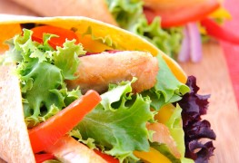 2 quick appetizers: vegetable roll-ups and wraps