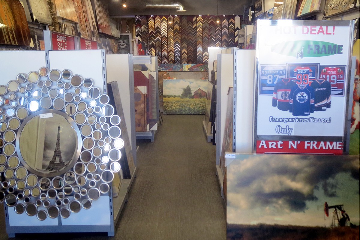 Art N' Frame Edmonton Business Story