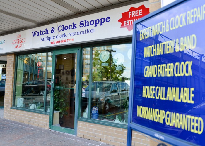 A.J. Watch & Clock Shoppe Whitby Business Story