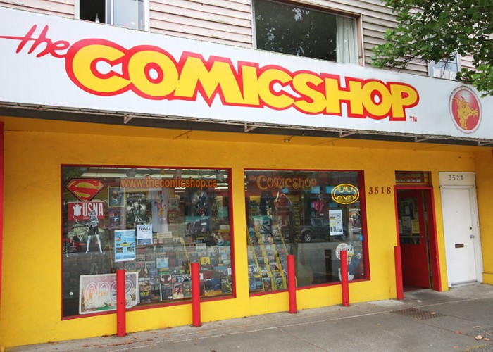 The Comicshop, comics, memorabilia, new and collectible comics, graphic novels, art books, toys, posters, t-shirts