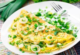 Recipe to beat high blood pressure: mushroom and herb omelet